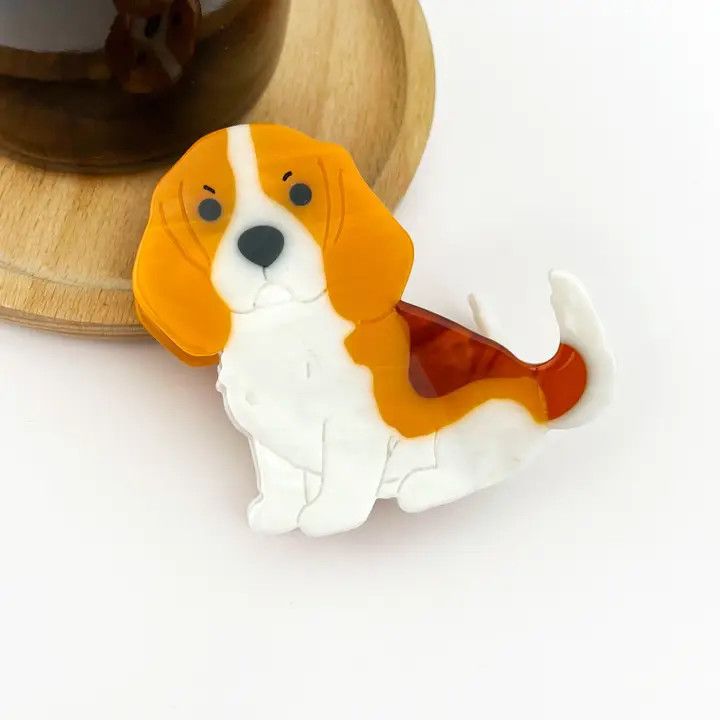 HAIR CLIP BEAGLE