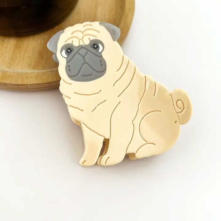 HAIR CLIP PUG