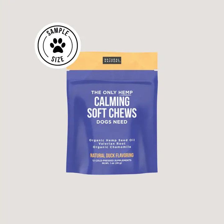 NATURAL RAPPORT HEMP CALMING CHEWS