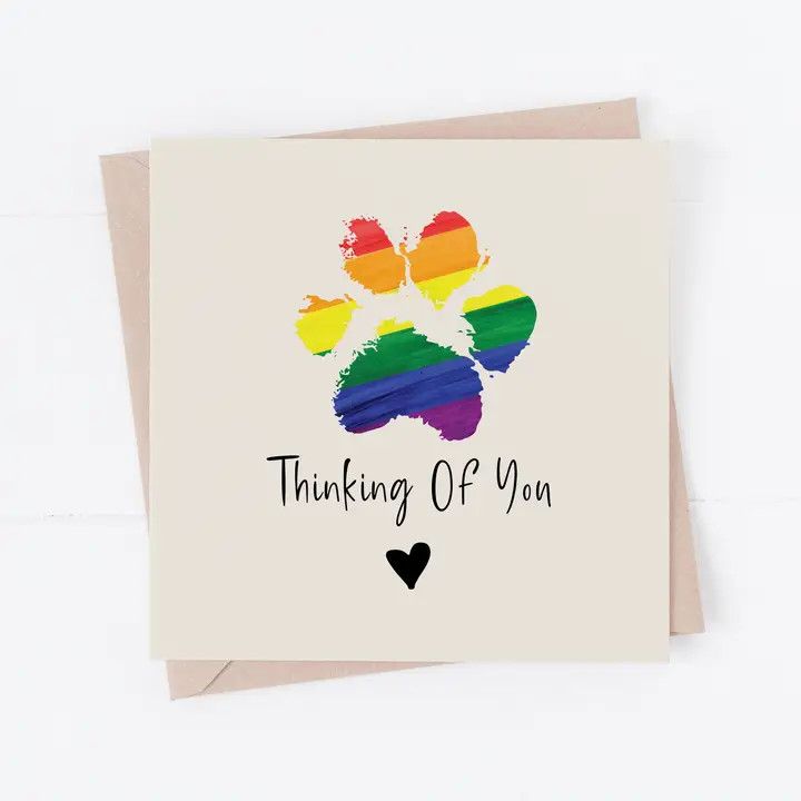 PET SYMPATHY CARD THINKING OF YOU