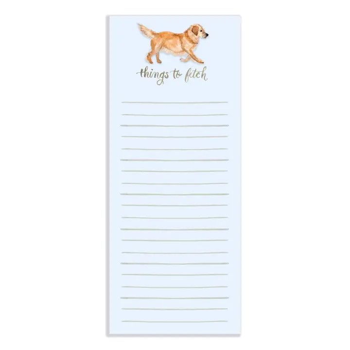NOTEPAD THINGS TO FETCH