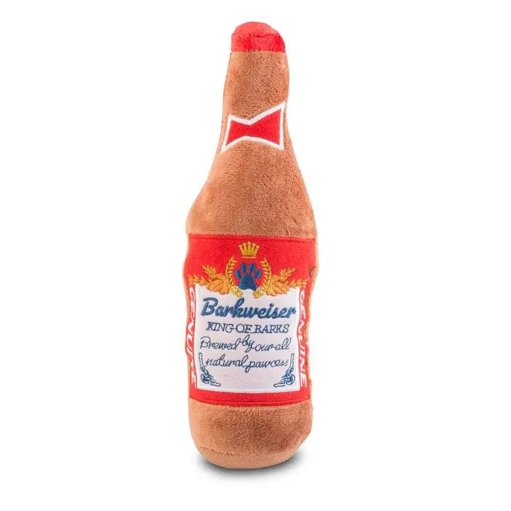 PLUSH BARKWEISER BEER BOTTLE