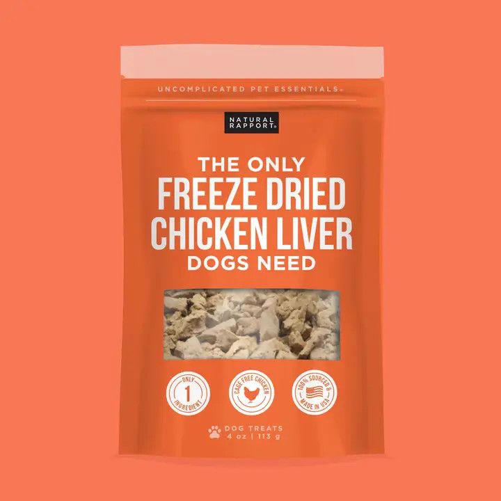 NATURAL RAPPORT FREEZE DRIED CHICKEN LIVER
