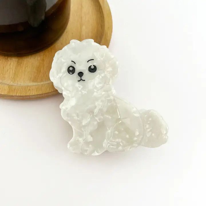 HAIR CLIP MALTESE