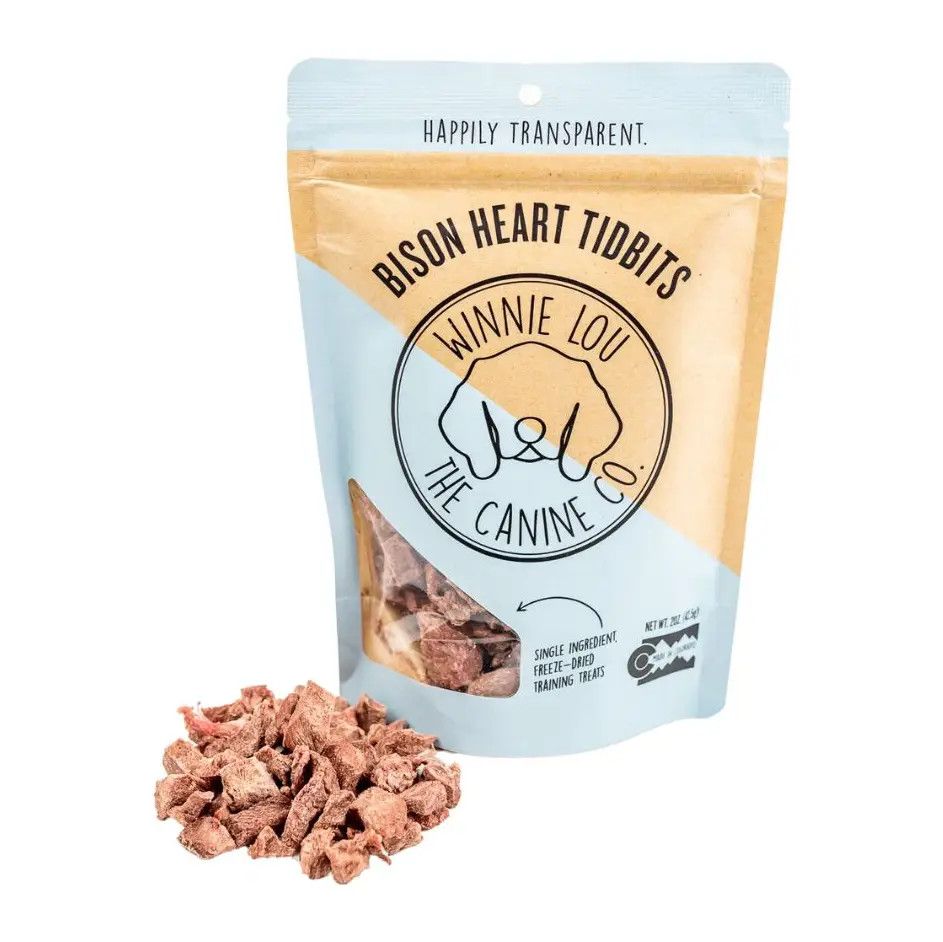 WINNIE LOU BISON HEART TIDBITS
