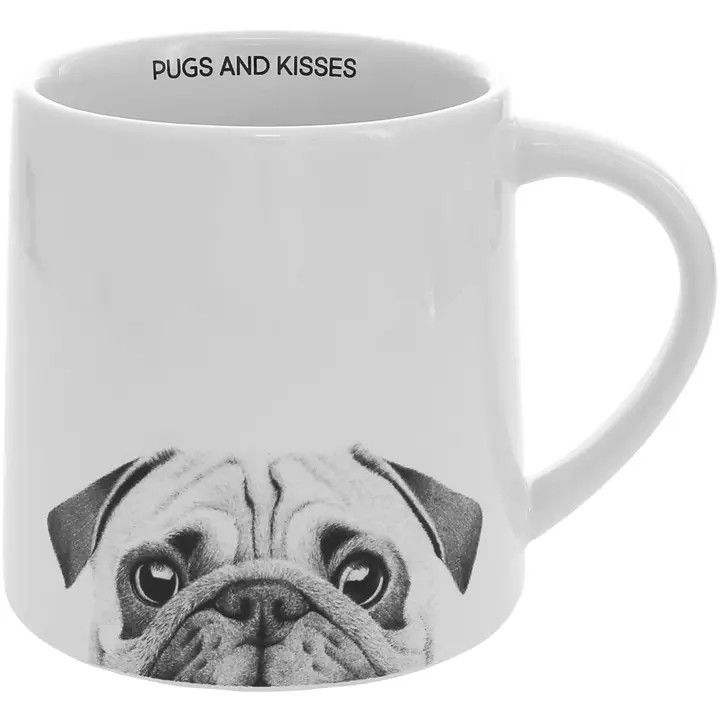 COFFEE MUG PUGS AND KISSES