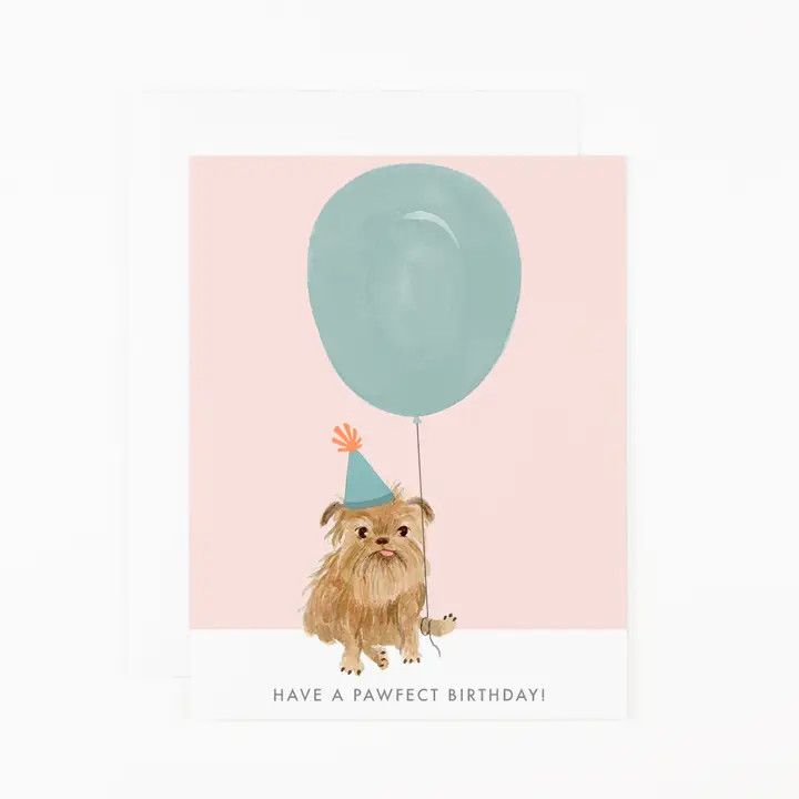 BIRTHDAY CARD PAWFECT BIRTHDAY