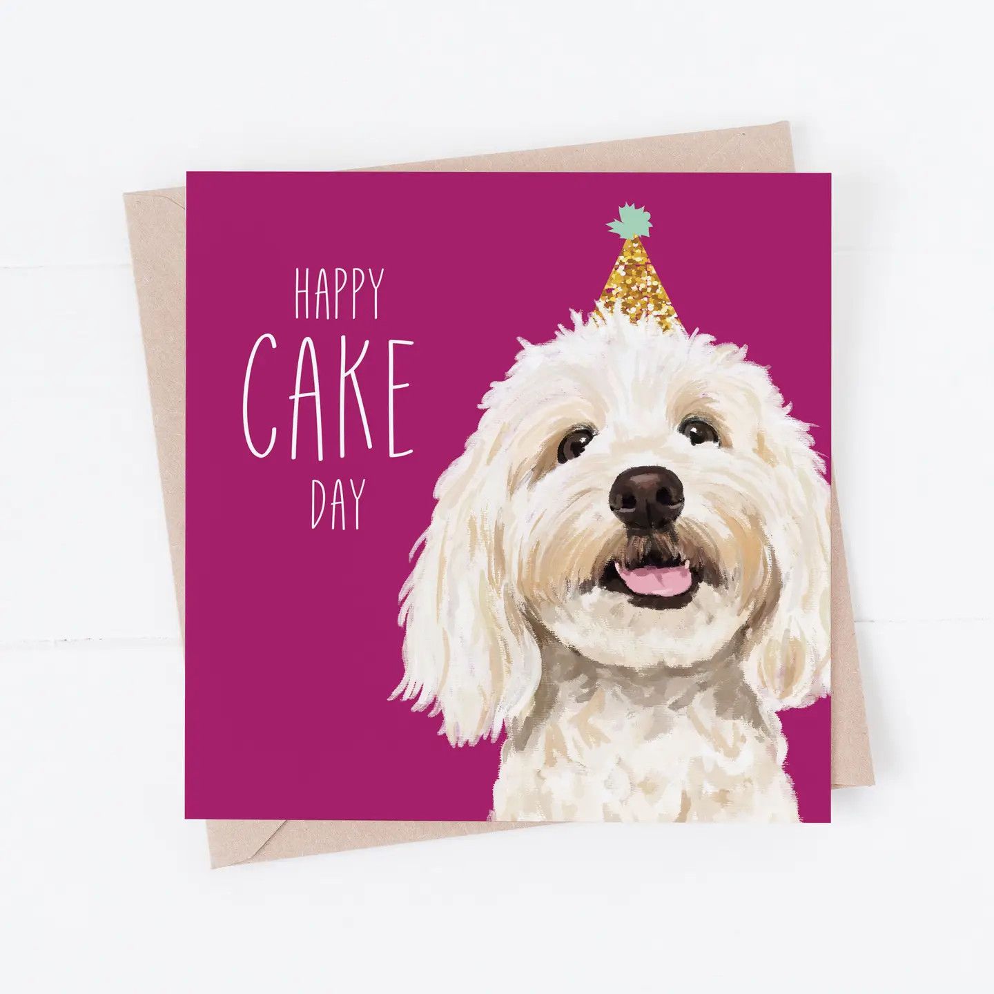 BIRTHDAY CARD HAPPY CAKE DAY