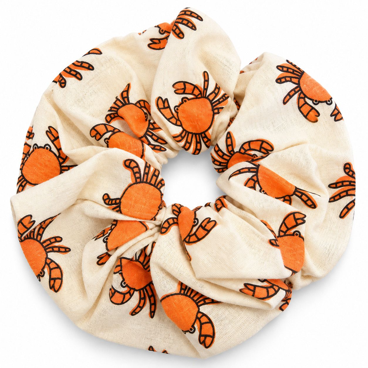 SCRUNCHIE CRABBY CORAL