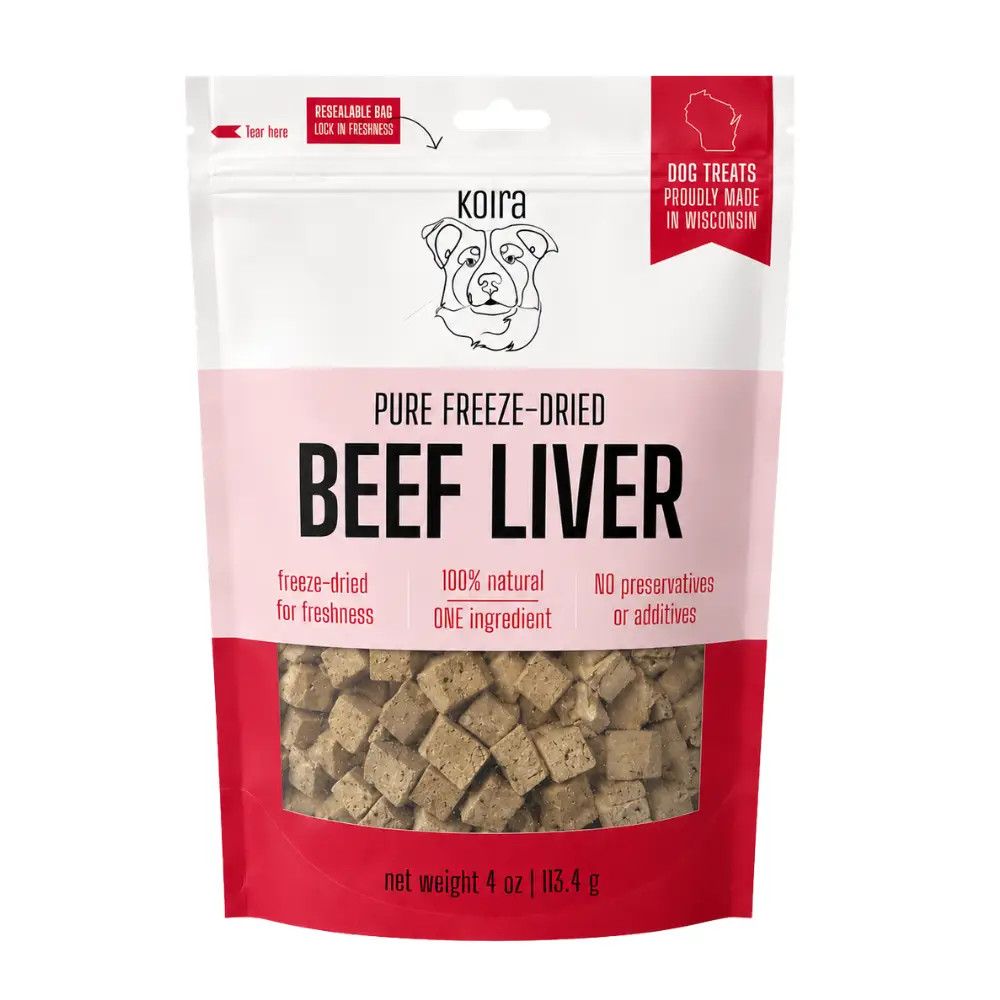 KOIRA FREEZE DRIED BEEF LIVER LARGE