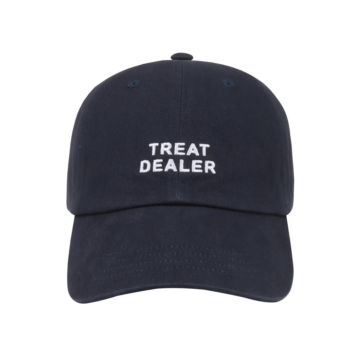 COTTON HAT NAVY TREAT DEALER