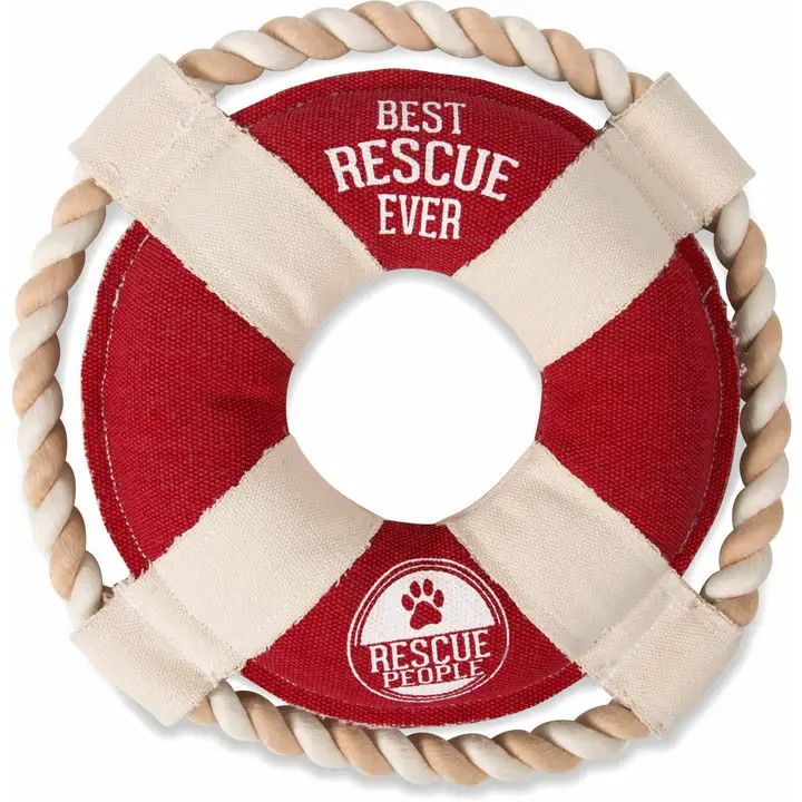 ROPE TOY BEST RESCUE EVER LIFE PRESERVER