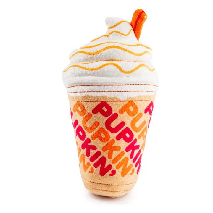 PLUSH PUPKIN DONUTS ICED COFFEE