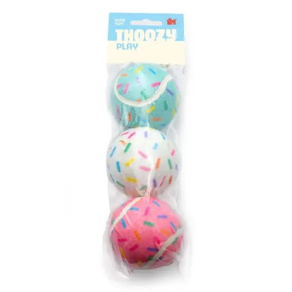 TENNIS BALL SET BIRTHDAY CONFETTI