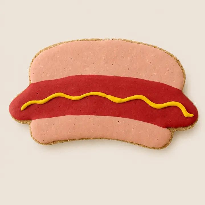 DOG BISCUIT FROSTED HOT DOG