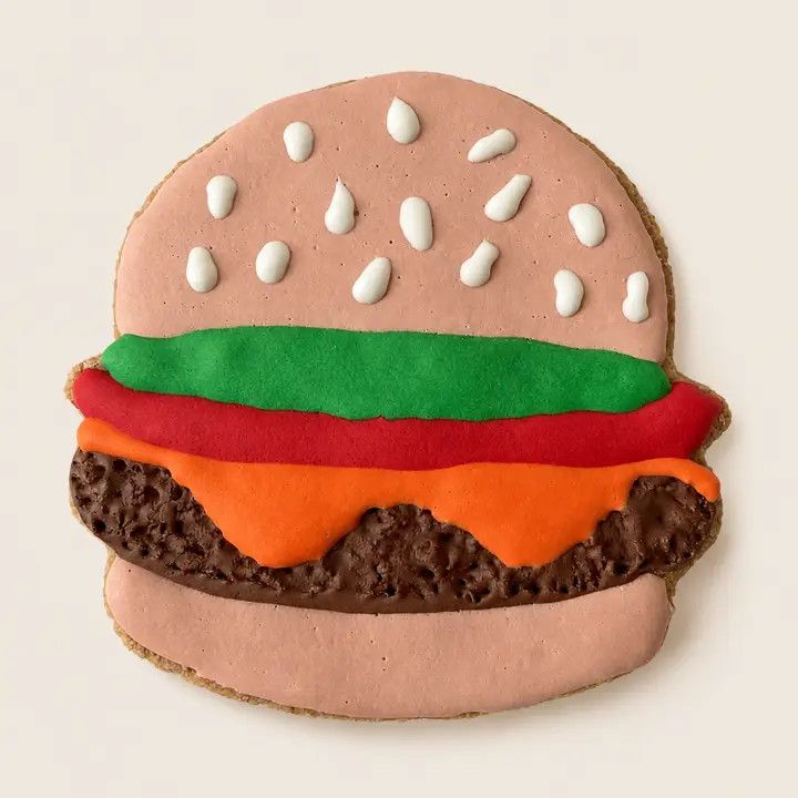 DOG BISCUIT FROSTED CHEESEBURGER