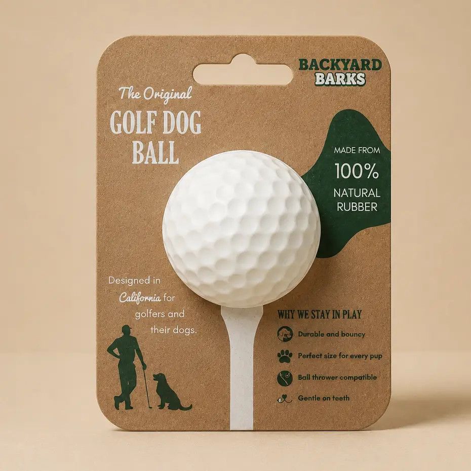 GOLF DOG BALL