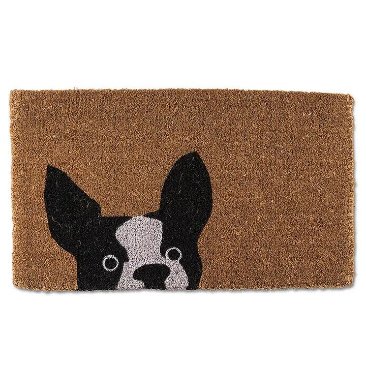 DOORMAT PEEPING DOG