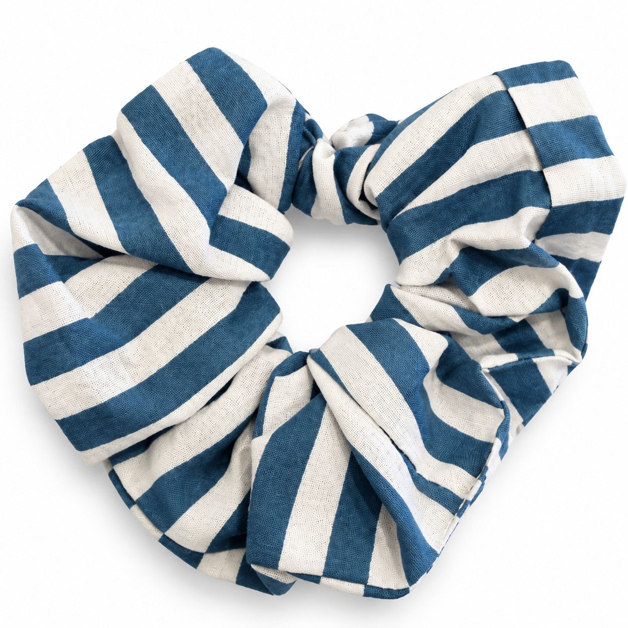SCRUNCHIE BLUE HARBOR STRIPE