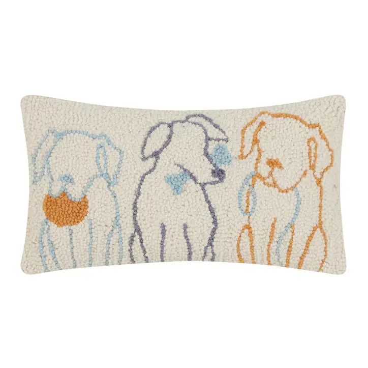 PILLOW DOG SILHOUETTES HOOK