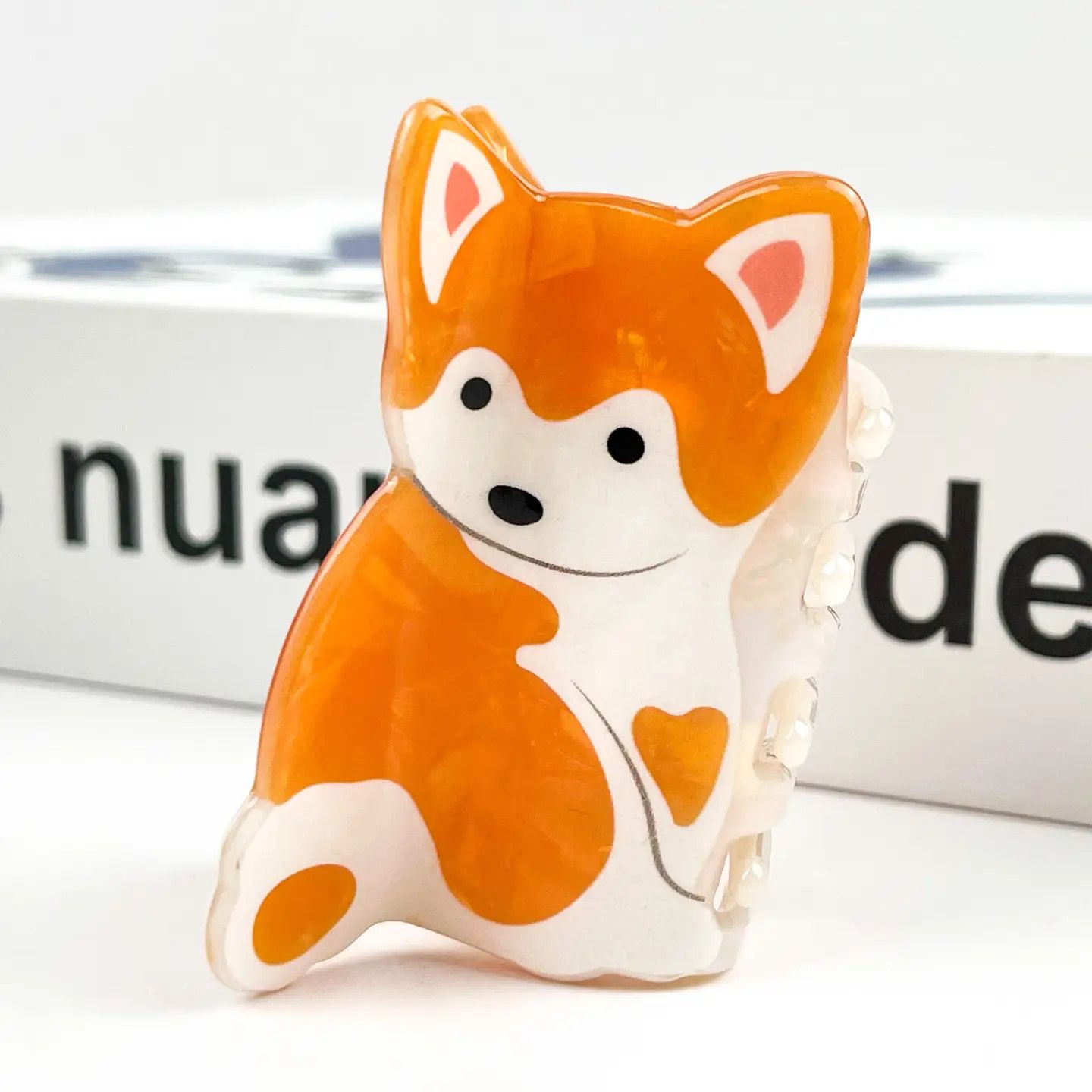 HAIR CLIP SHIBA INU