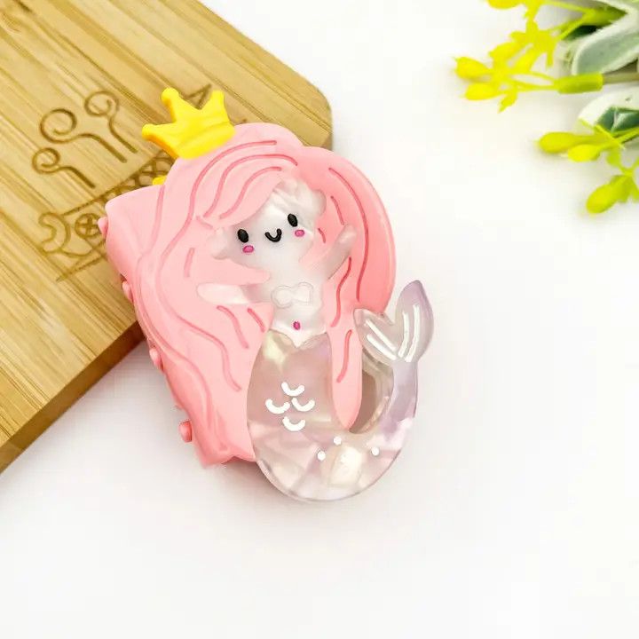 HAIR CLIP MERMAID PINK