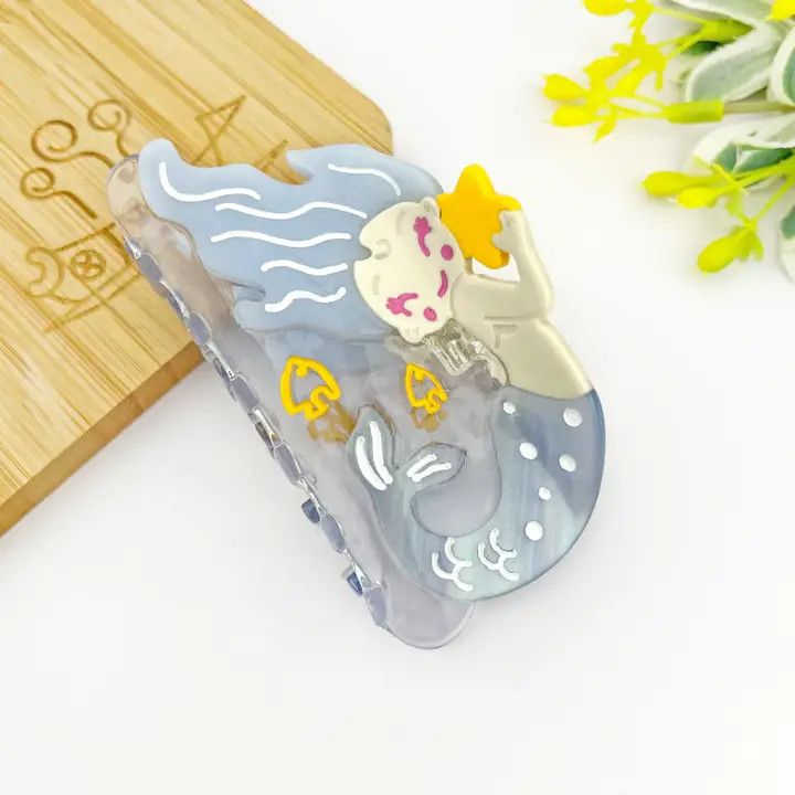 HAIR CLIP MERMAID BLUE