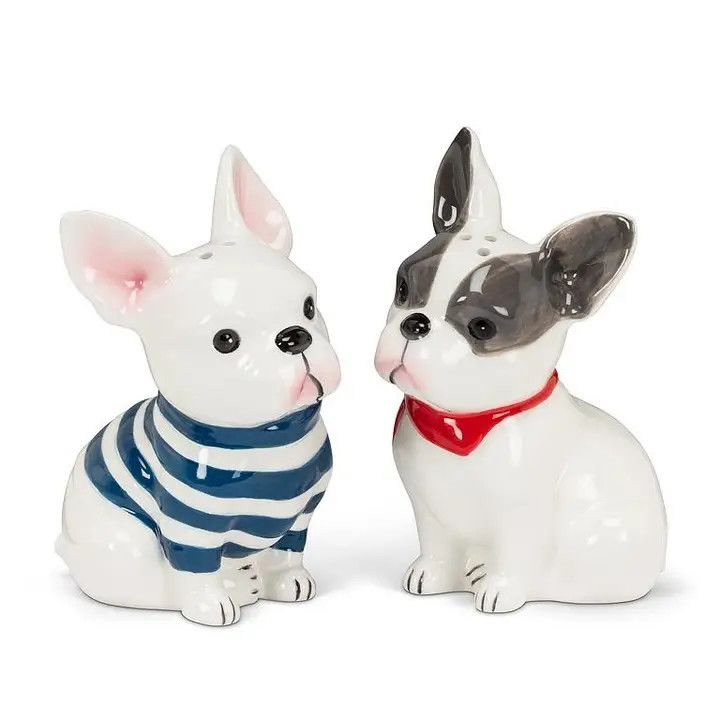 SALT AND PEPPER SHAKER SET FRENCHIES