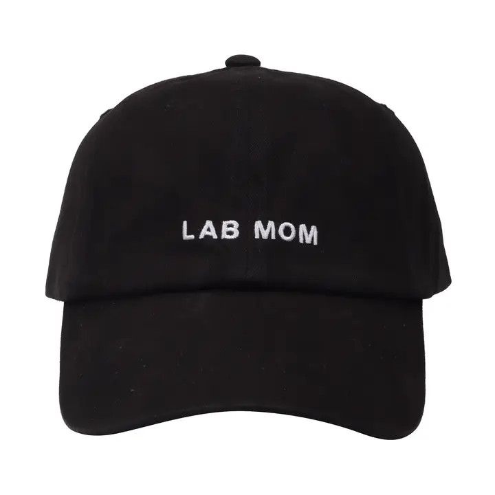 COTTON HAT BLACK LAB MOM