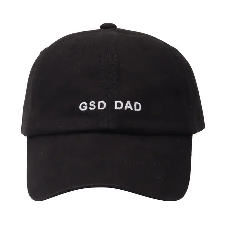 COTTON HAT BLACK GERMAN SHEPHERD DAD