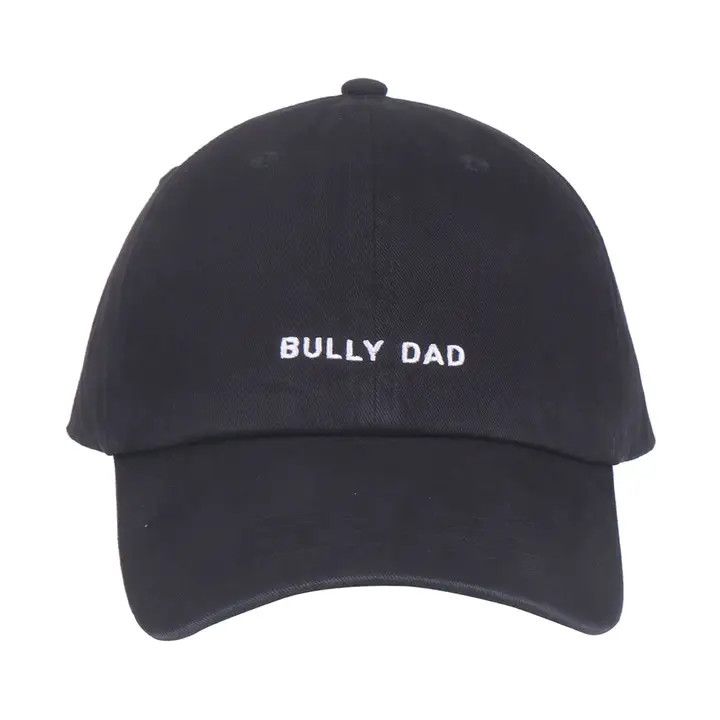COTTON HAT BLACK BULLY DAD