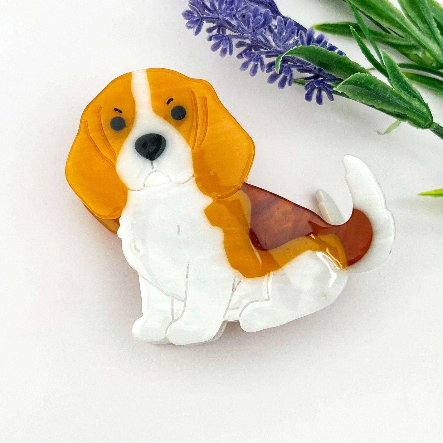 HAIR CLIP BEAGLE LARGE