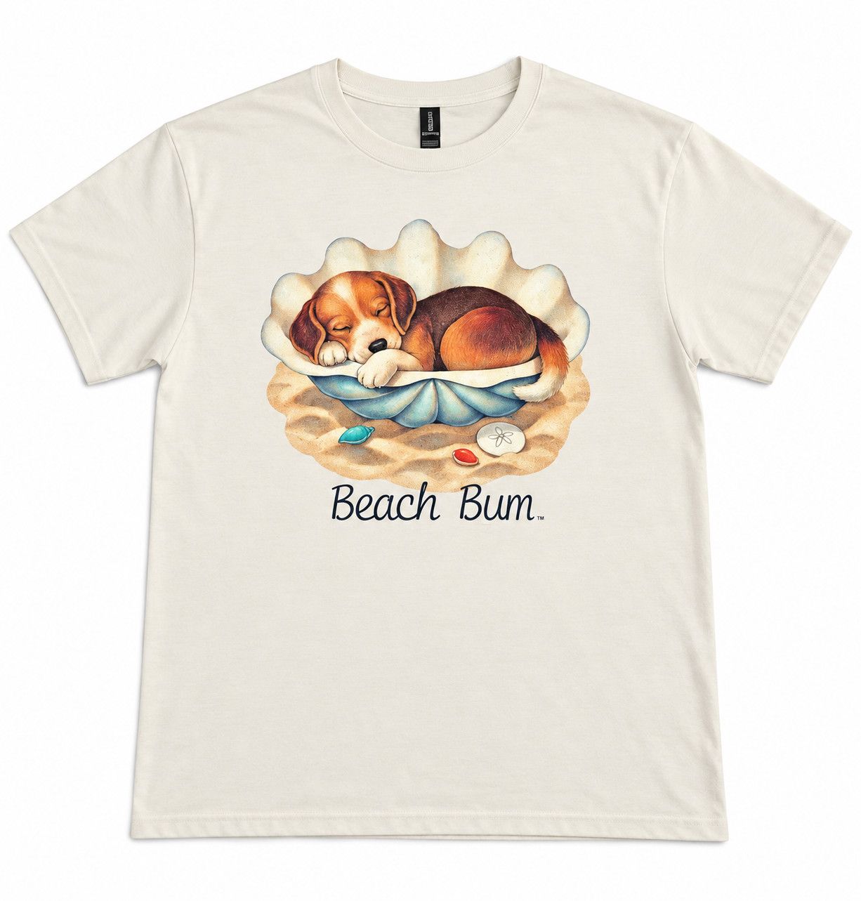 VINTAGE SEASHELL BEAGLE SS TEE