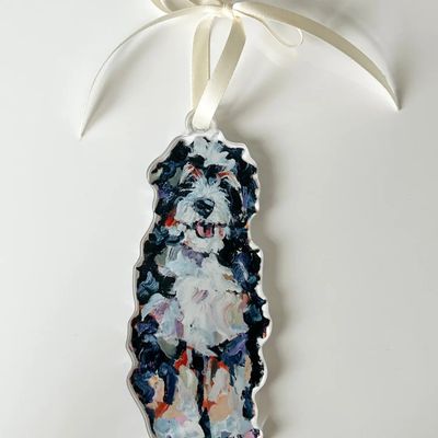 ACRYLIC ORNAMENT BERNEDOODLE