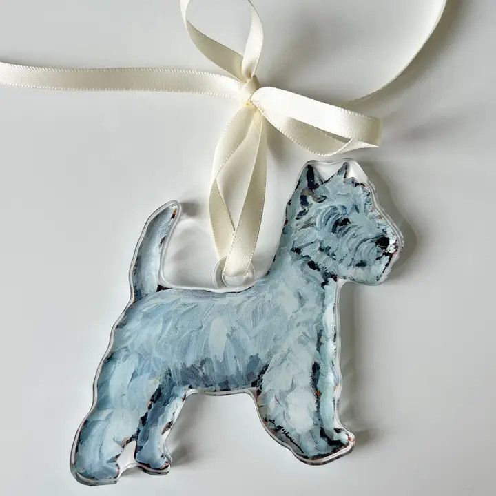 ACRYLIC ORNAMENT WESTIE