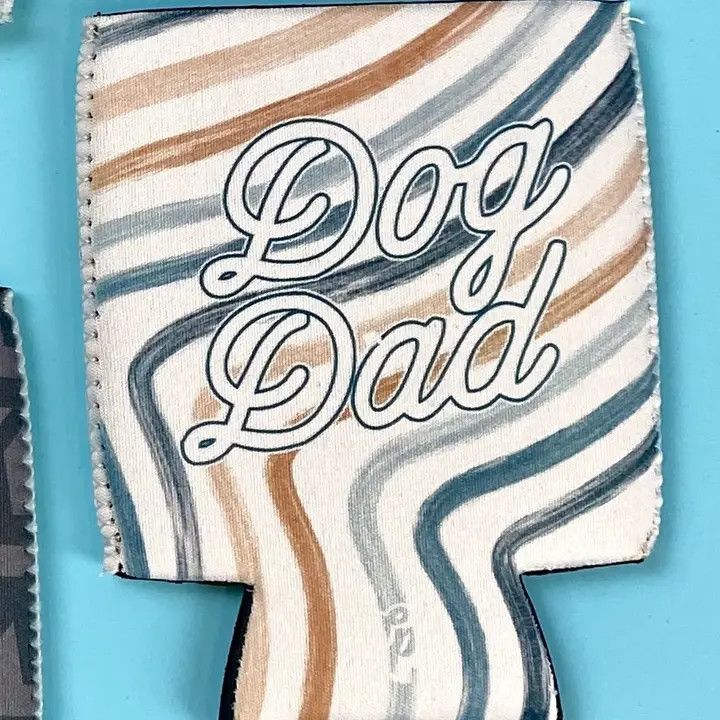 COOZIE SLIM DOG DAD STRIPES