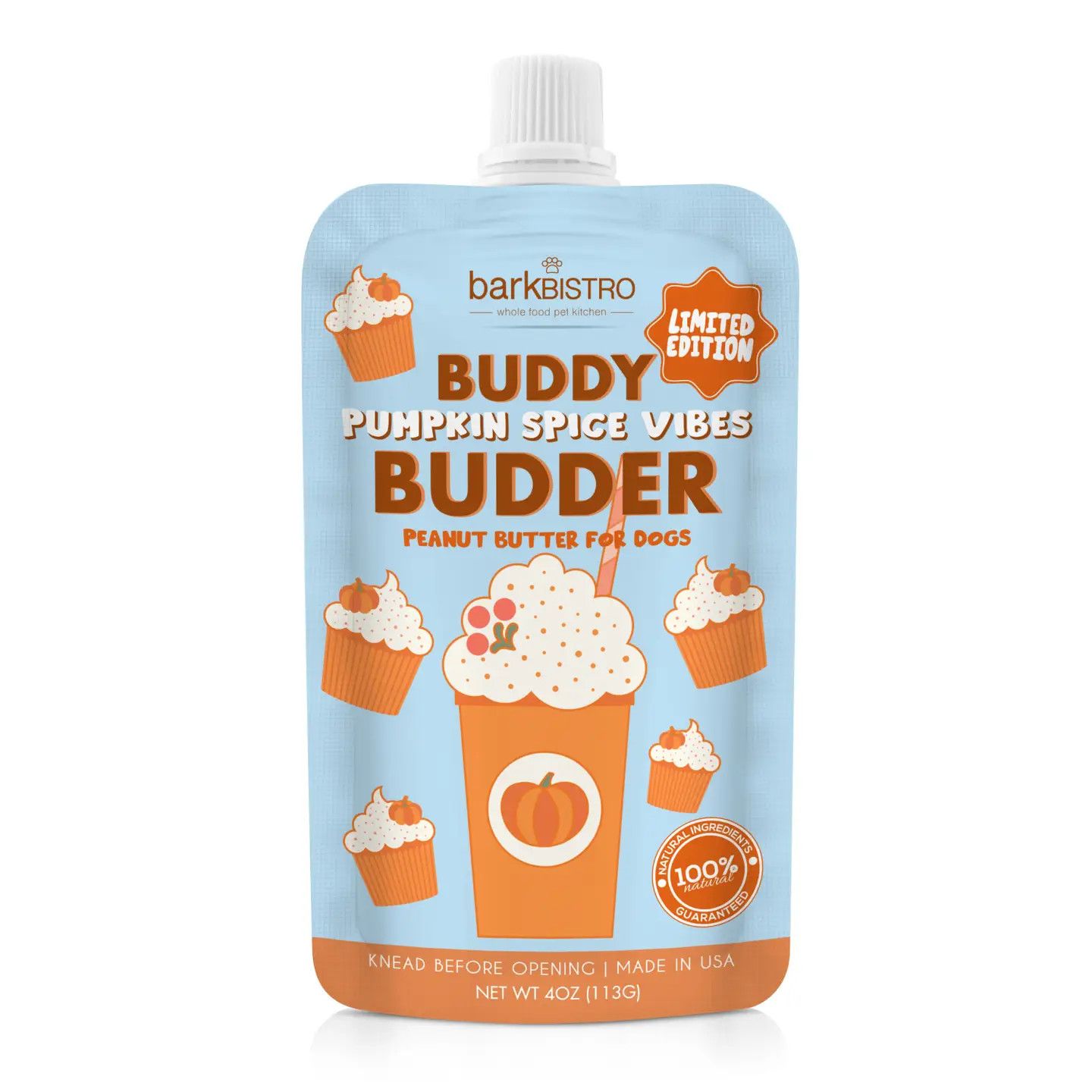 BUDDY BUDDER PUMPKIN SPICE VIBES PEANUT BUTTER