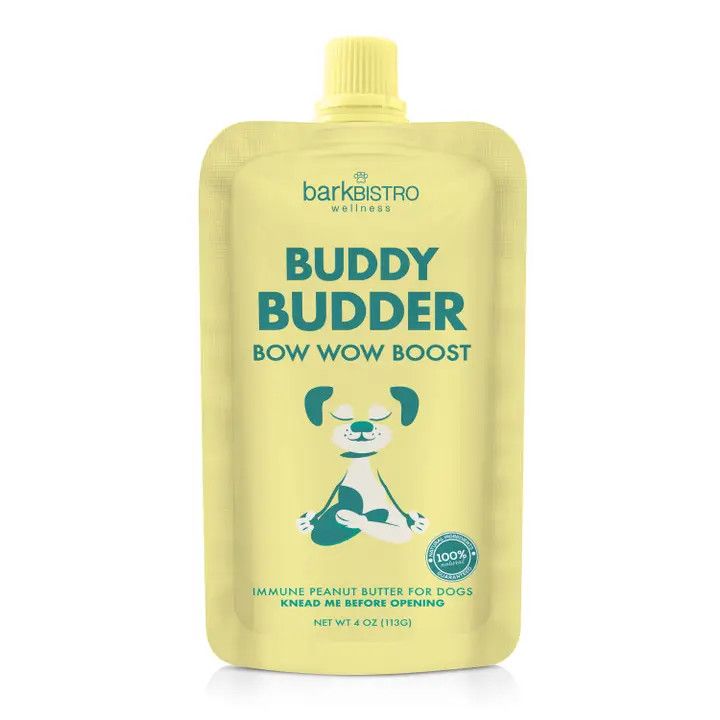 BUDDY BUDDER BOW WOW BOOST IMMUNITY PEANUT BUTTER