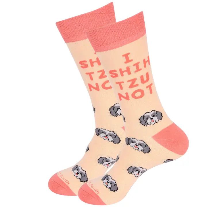 SOCKS I SHIH TZU NOT