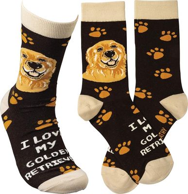 SOCKS I LOVE MY GOLDEN RETRIEVER