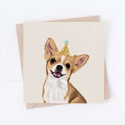 BIRTHDAY CARD PARTY CHIHUAHUA