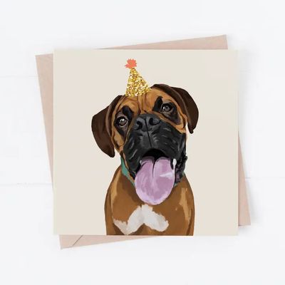 BIRTHDAY CARD PARTY BOXER