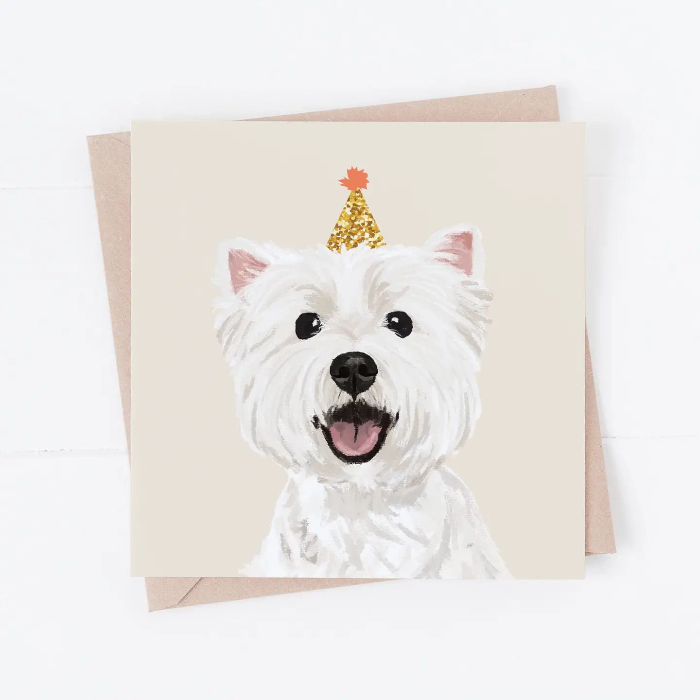 BIRTHDAY CARD PARTY WESTIE