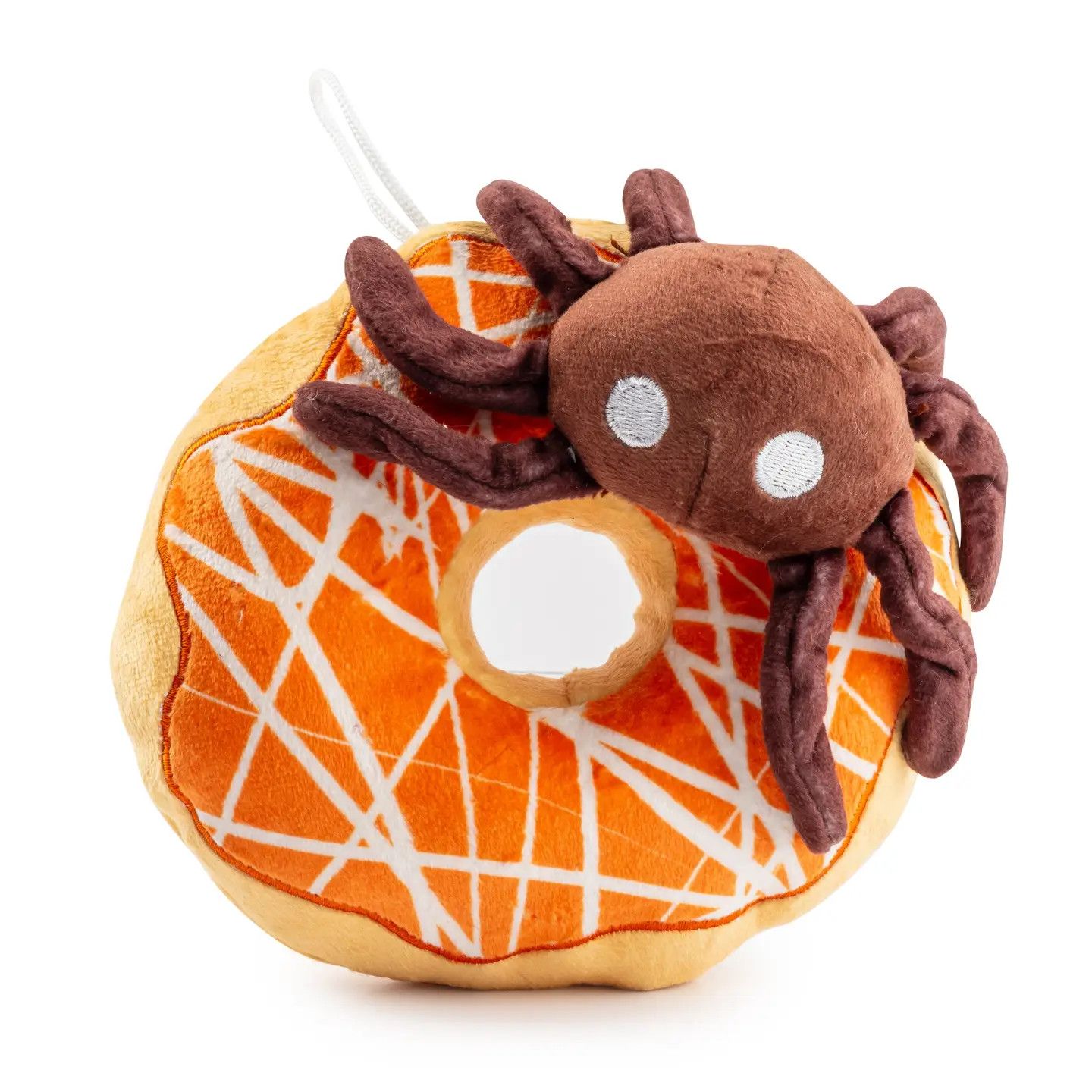 HALLOWEEN PLUSH SPIDER DONUT