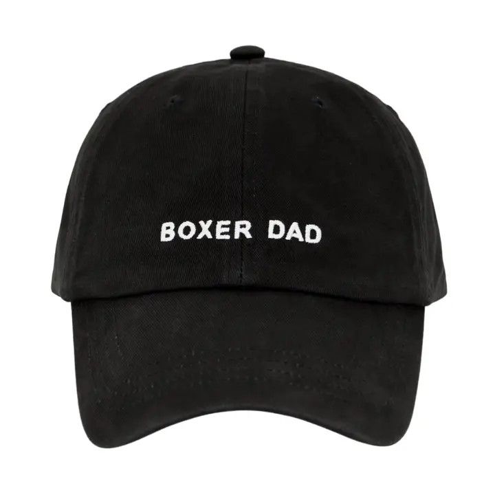 COTTON HAT BLACK BOXER DAD