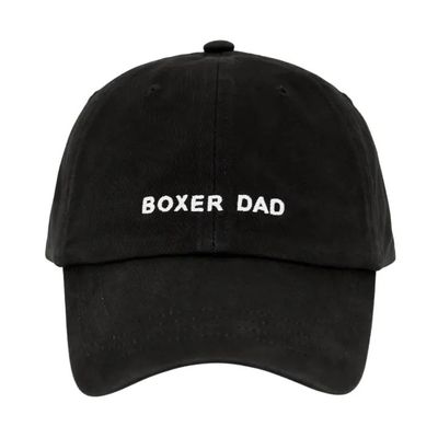 COTTON HAT BLACK BOXER DAD