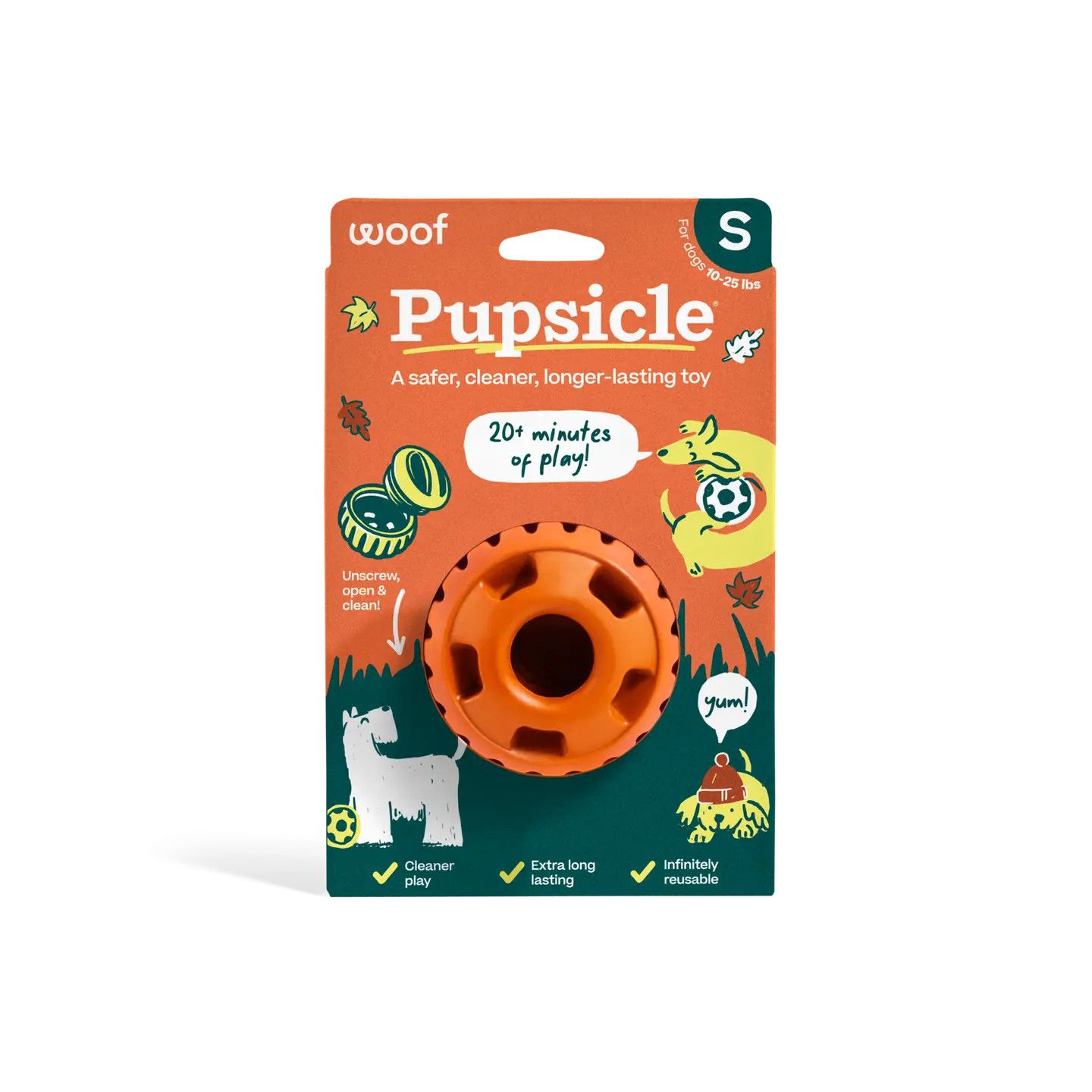 PUPSICLE ORANGE DISPENSER, Size: S