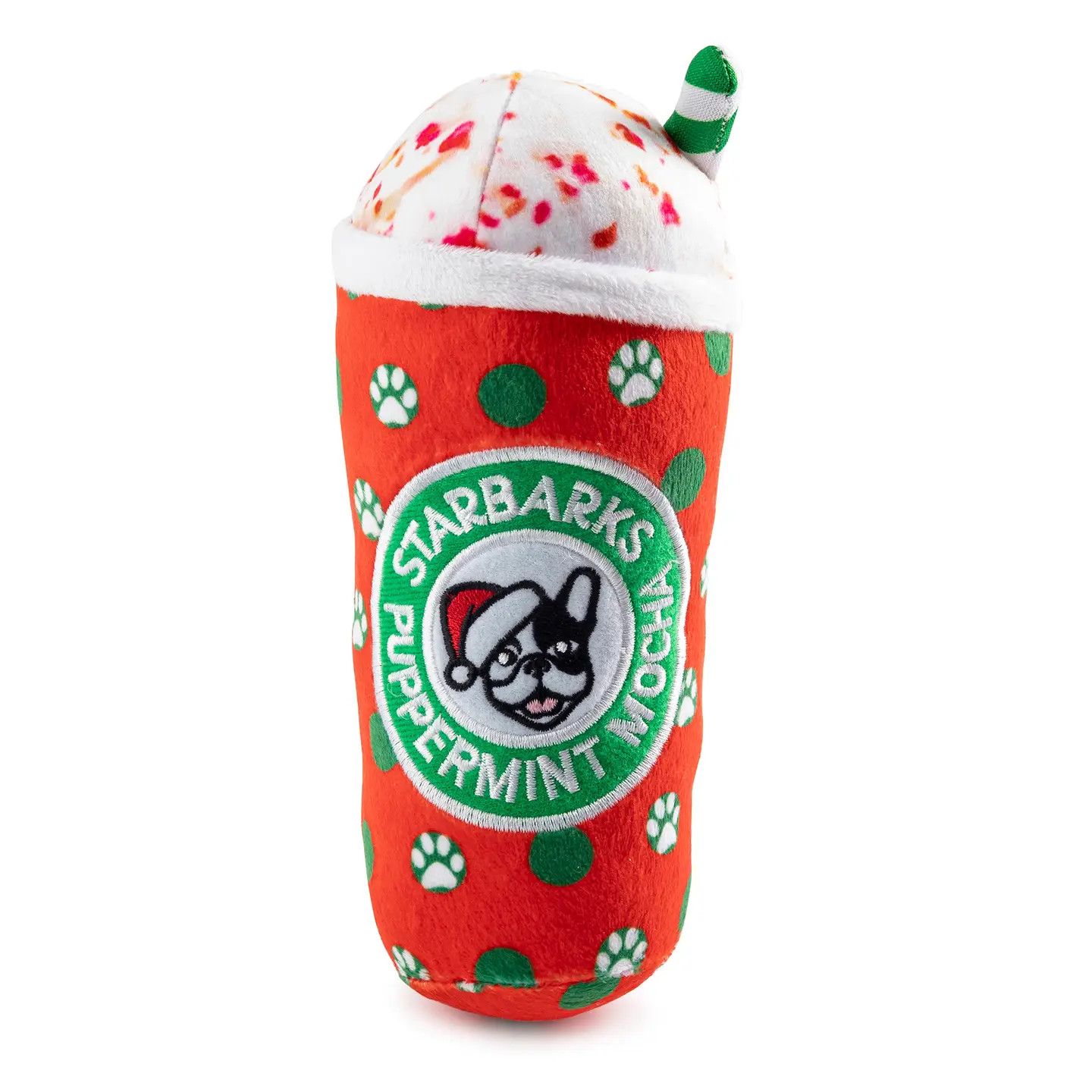CHRISTMAS PLUSH STARBARKS PUPPERMINT MOCHA