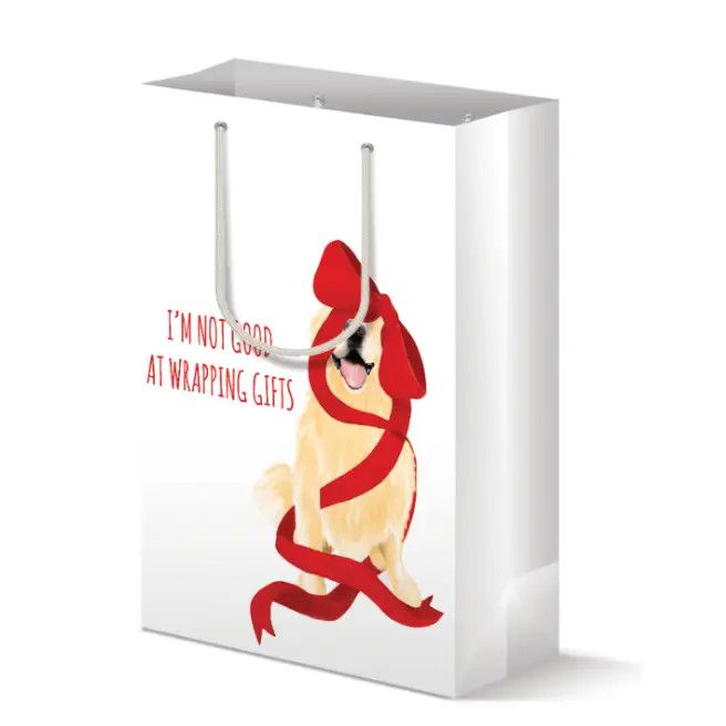 GIFT BAG NOT GOOD AT WRAPPING GIFTS
