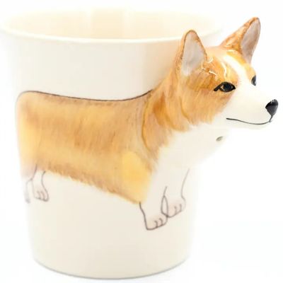 3D COFFEE MUG CORGI